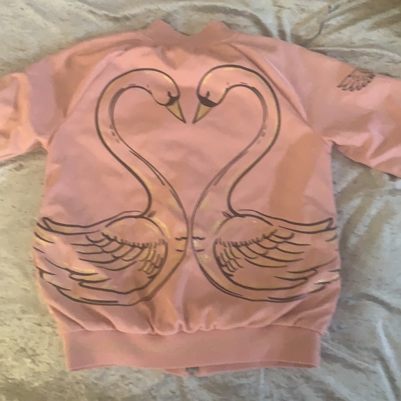 Reversible girl’s bomber jacket - Picture 7 of 13